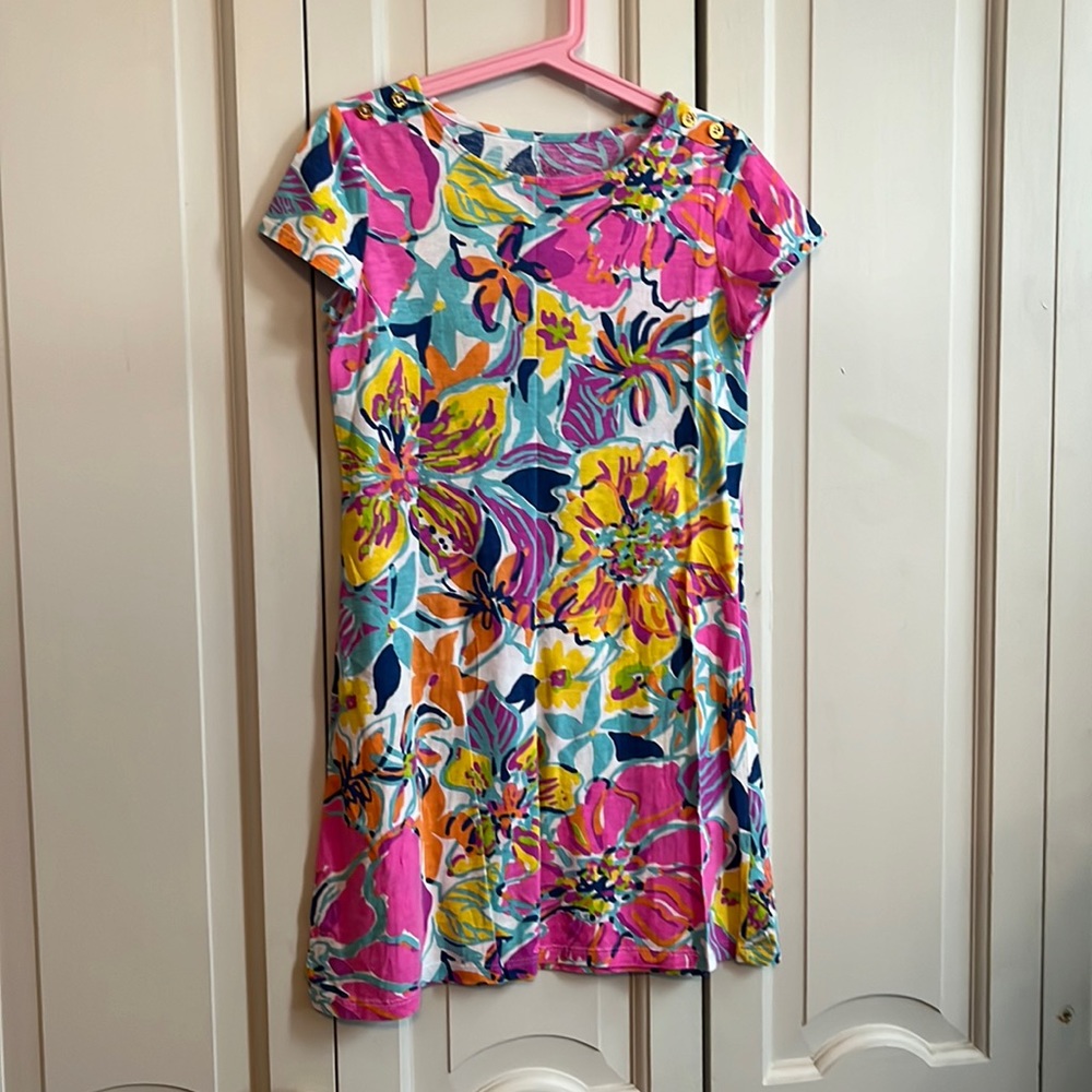 Girls Lilly Pulitzer shift dress size 8-10